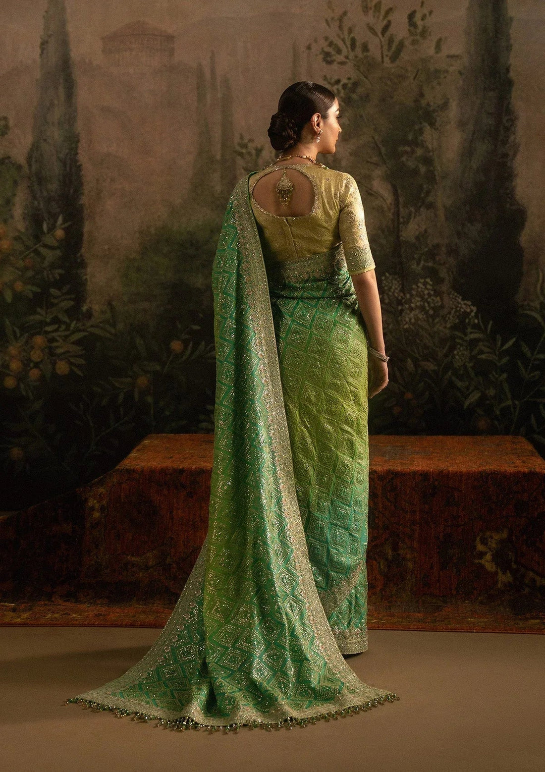 Aik Atelier | Sari Edit 25 | LOOK 07 - Aqsa Fabrics