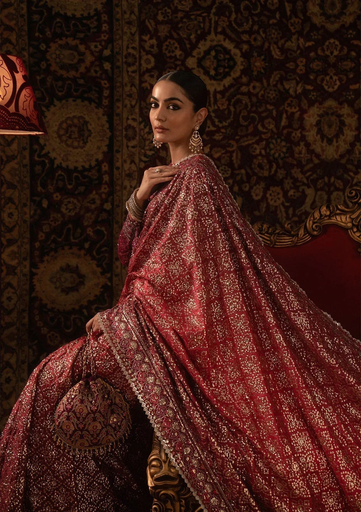 Aik Atelier | Sari Edit 25 | LOOK 08 - Aqsa Fabrics