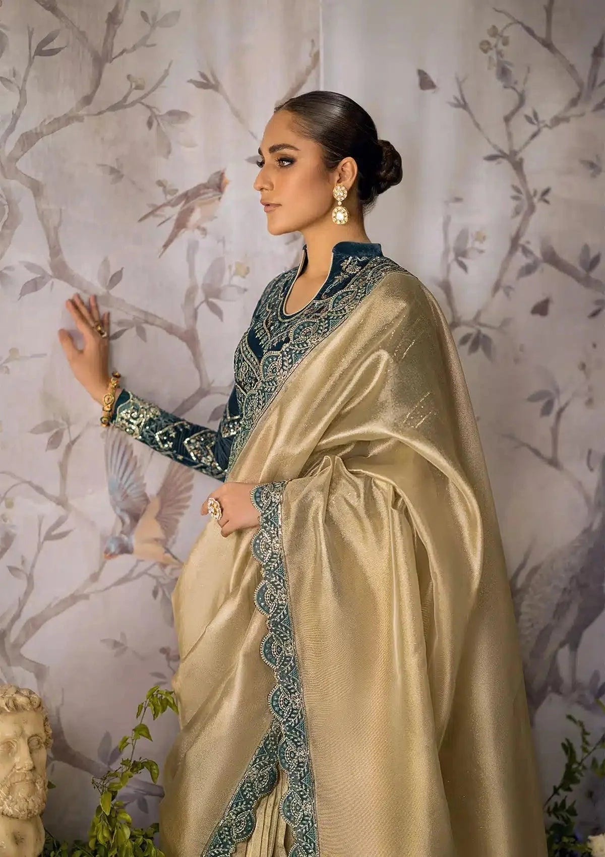 Aik Atelier | The Sari Edit | 04 - Aqsa Fabrics
