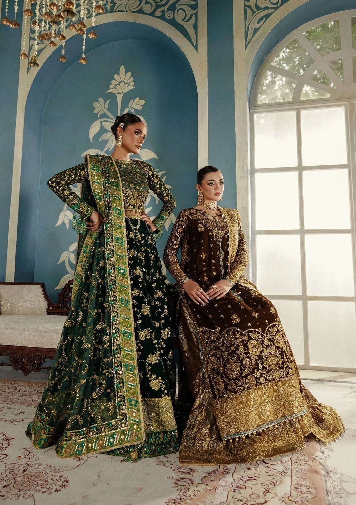 Aik Atelier | Udaipur Velvet 25 | LOOK 02 - Aqsa Fabrics