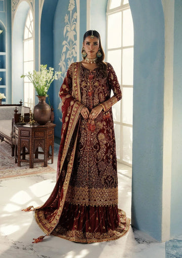 Aik Atelier | Udaipur Velvet 25 |  LOOK 05 - Aqsa Fabrics
