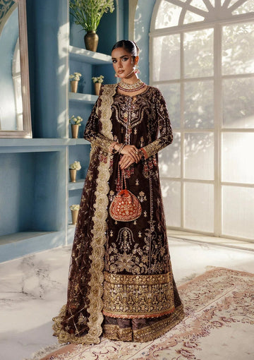 Aik Atelier | Udaipur Velvet 25 | LOOK 06 - Aqsa Fabrics