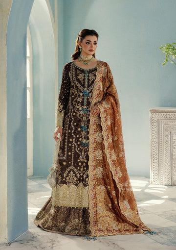 Aik Atelier | Udaipur Velvet 25 | LOOK 07 - Aqsa Fabrics
