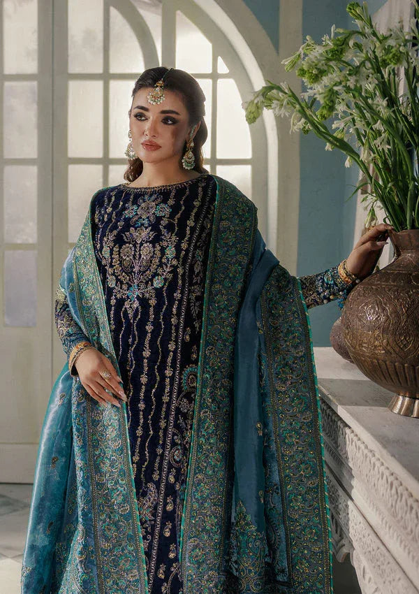 Aik Atelier | Udaipur Velvet 25 | LOOK 10 - Aqsa Fabrics