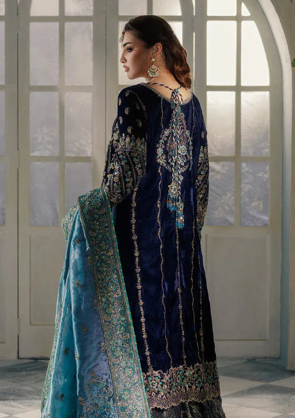 Aik Atelier | Udaipur Velvet 25 | LOOK 10 - Aqsa Fabrics