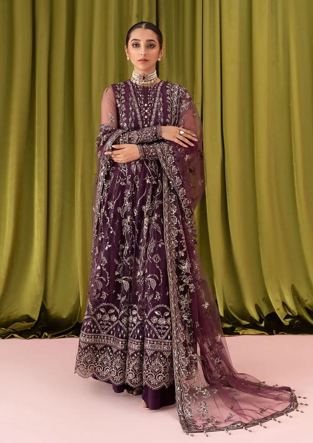 Aik Atelier | Formals Collection | LOOK 01 - Aqsa Fabrics