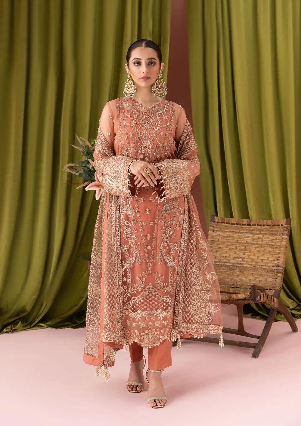 Aik Atelier | Formals Collection | LOOK 03 - Aqsa Fabrics