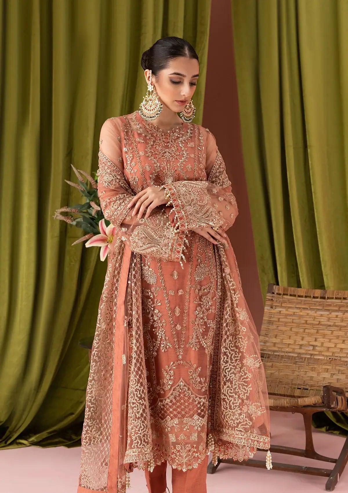 Aik Atelier | Formals Collection | LOOK 03 - Aqsa Fabrics