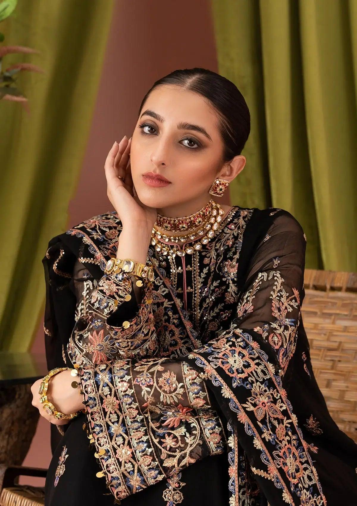 Aik Atelier | Formals Collection | LOOK 06 - Aqsa Fabrics