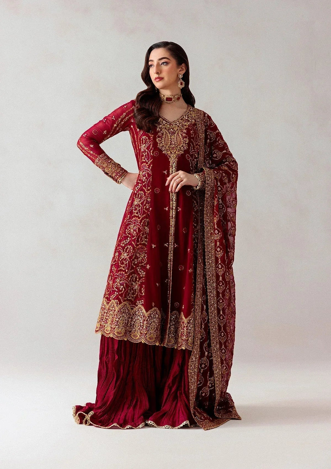 Aik Atelier | Formals 25 | 06 - Aqsa Fabrics