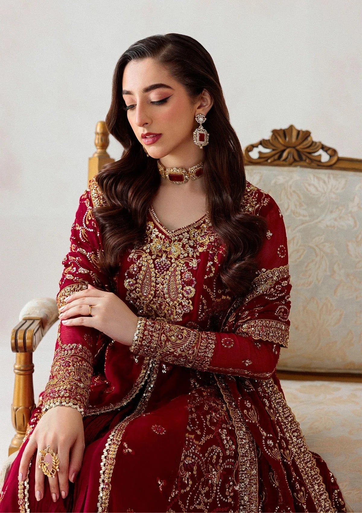 Aik Atelier | Formals 25 | 06 - Aqsa Fabrics