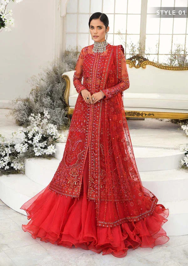 Aik Atelier | Wedding Festive 23 | WF-LOOK 01 - Aqsa Fabrics