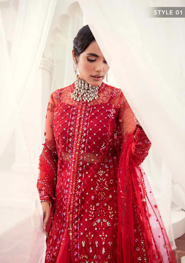 Aik Atelier | Wedding Festive 23 | WF-LOOK 01 - Aqsa Fabrics