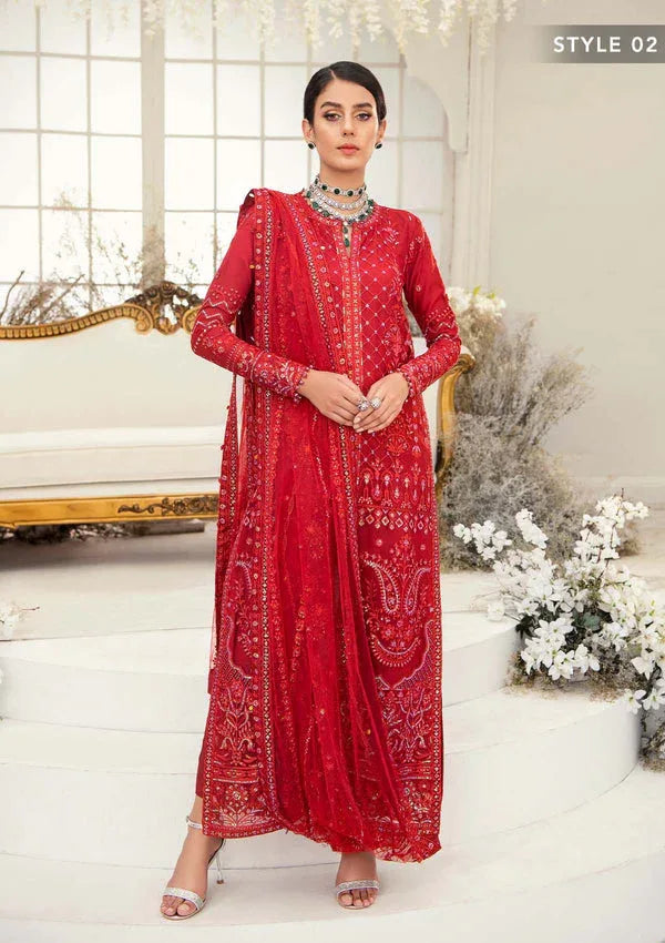 Aik Atelier | Wedding Festive 23 | WF-LOOK 01 - Aqsa Fabrics