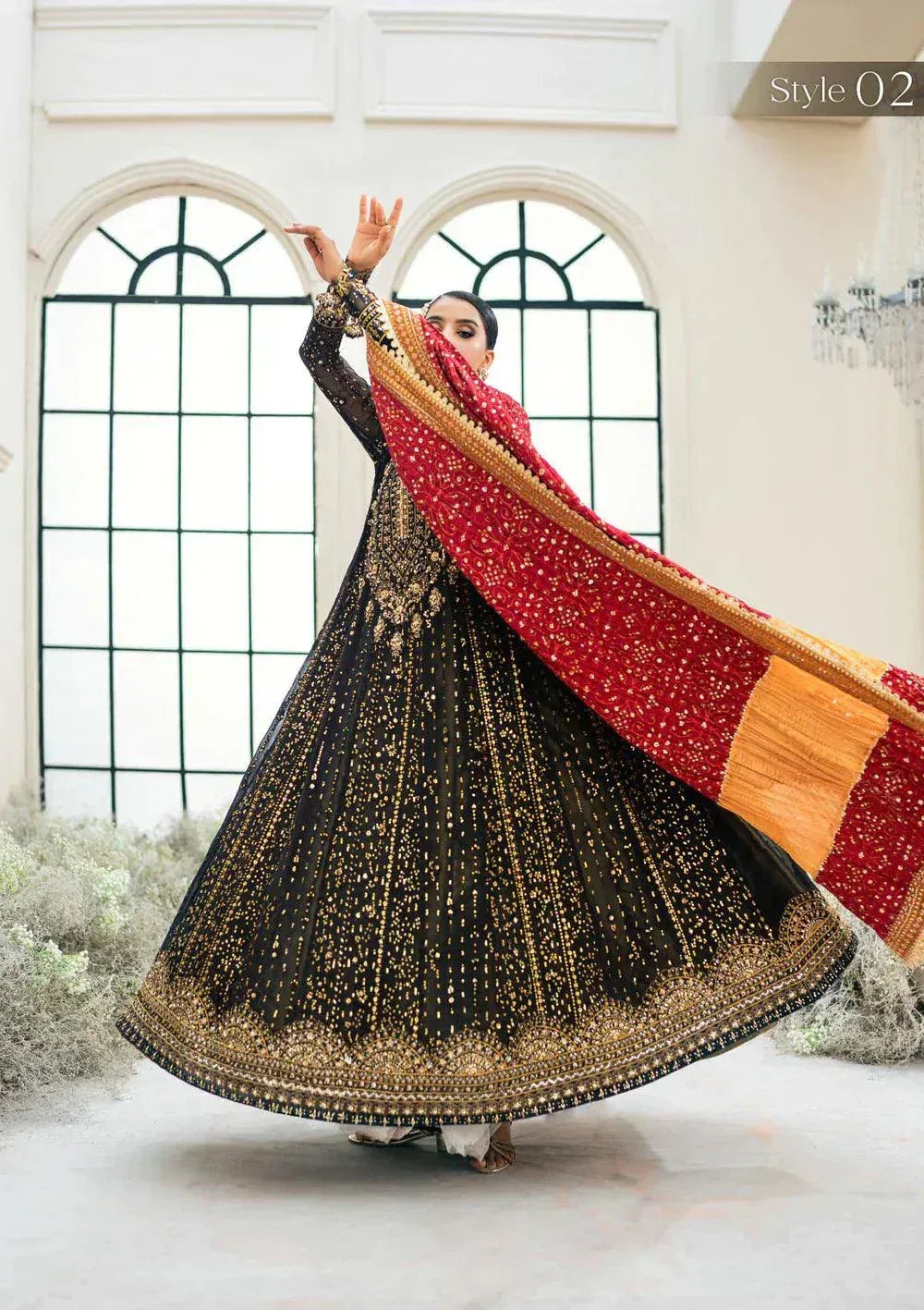 Aik Atelier | Wedding Festive 23 | 01 - Aqsa Fabrics