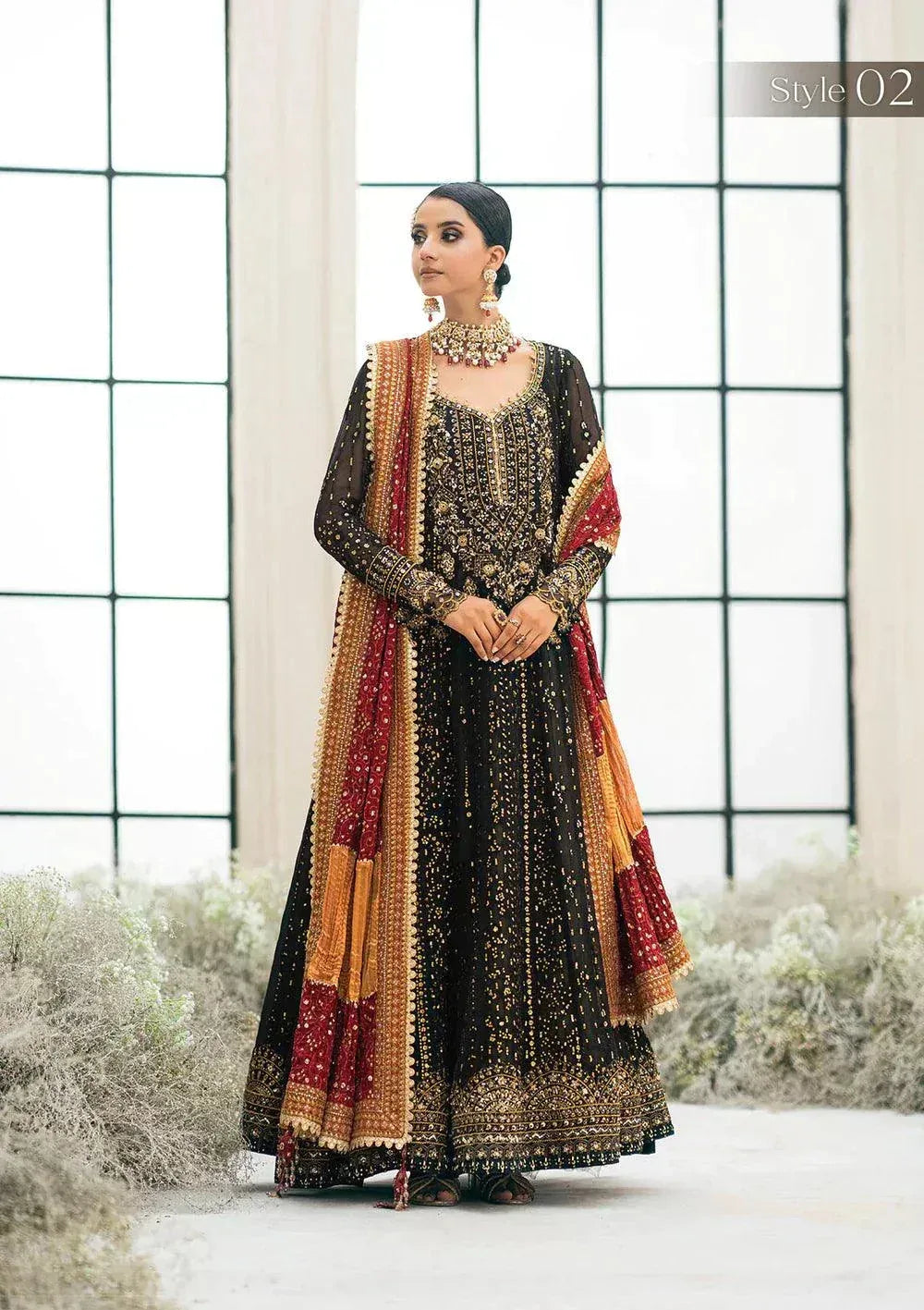 Aik Atelier | Wedding Festive 23 | 01 - Aqsa Fabrics