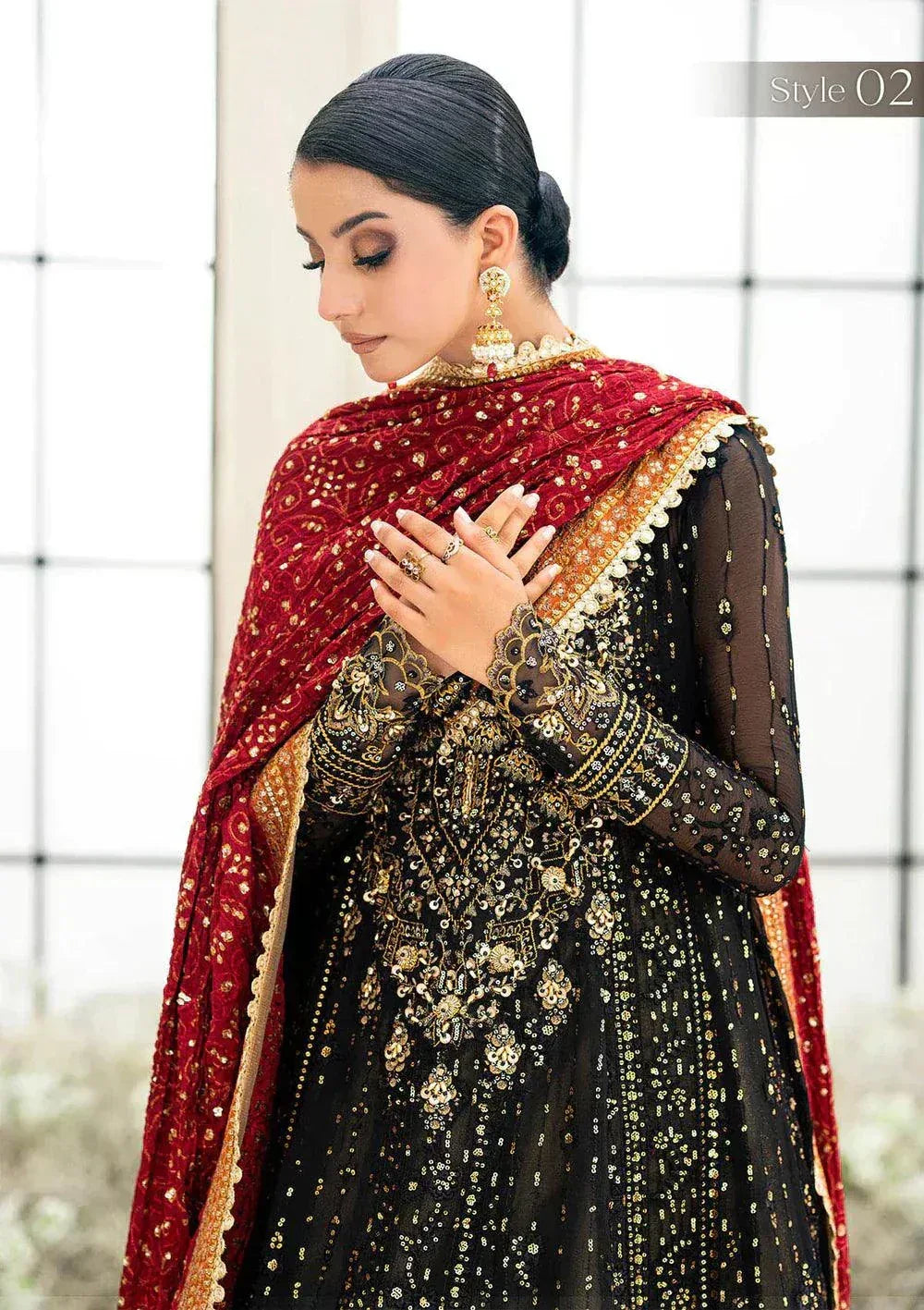 Aik Atelier | Wedding Festive 23 | 01 - Aqsa Fabrics