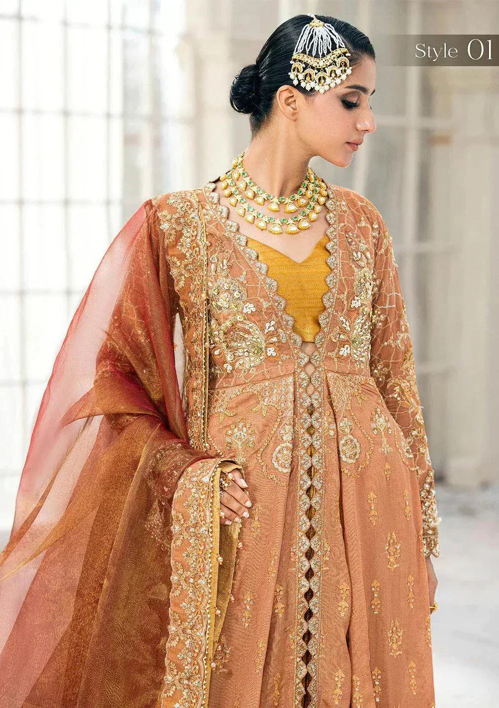 Aik Atelier | Wedding Festive 23 | 02 - Aqsa Fabrics