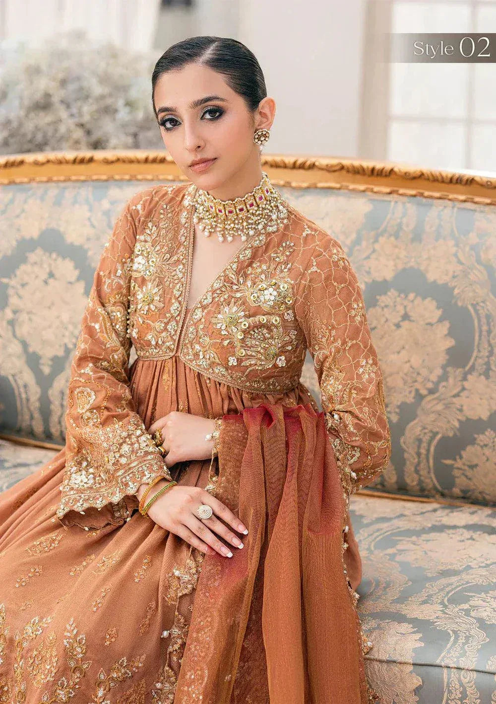 Aik Atelier | Wedding Festive 23 | 02 - Aqsa Fabrics
