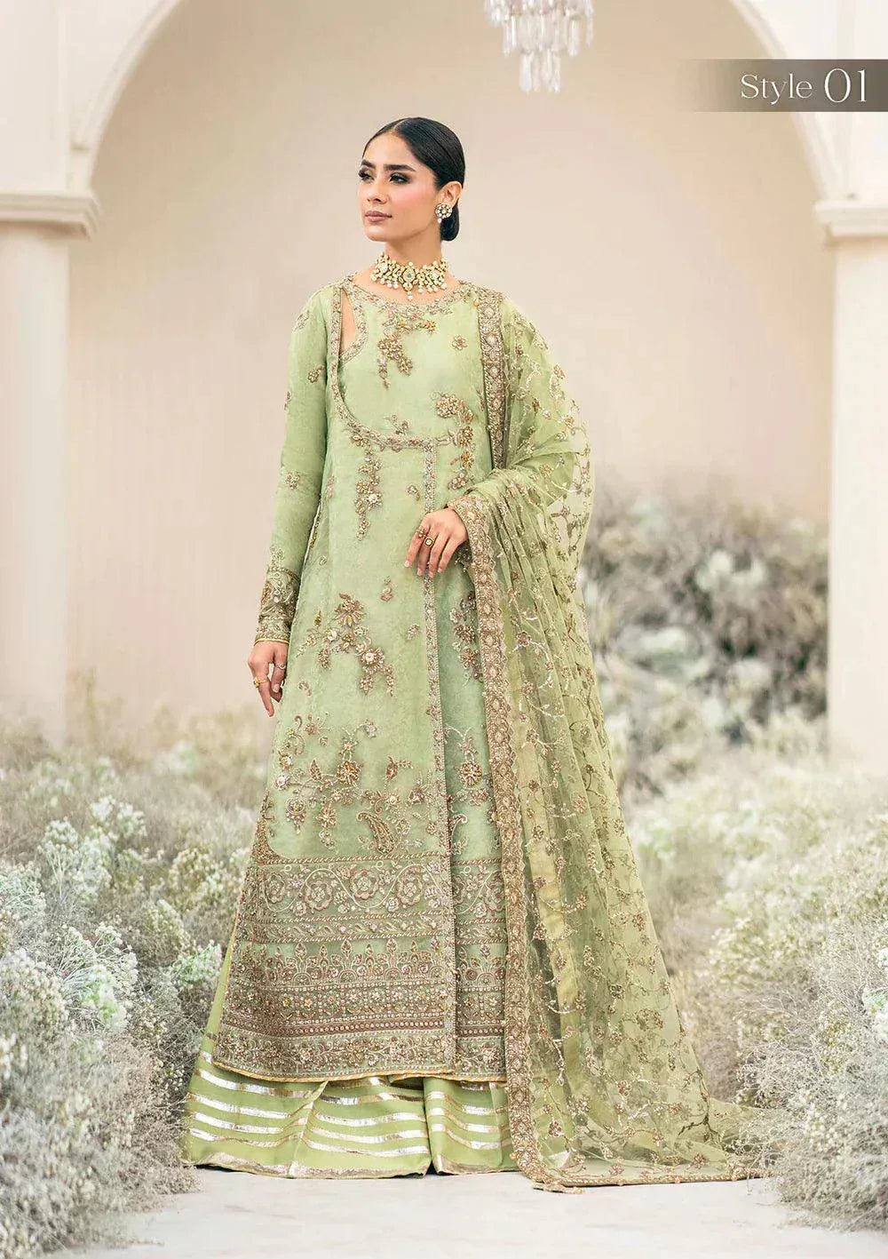 Aik Atelier | Wedding Festive 23 | 03 - Aqsa Fabrics