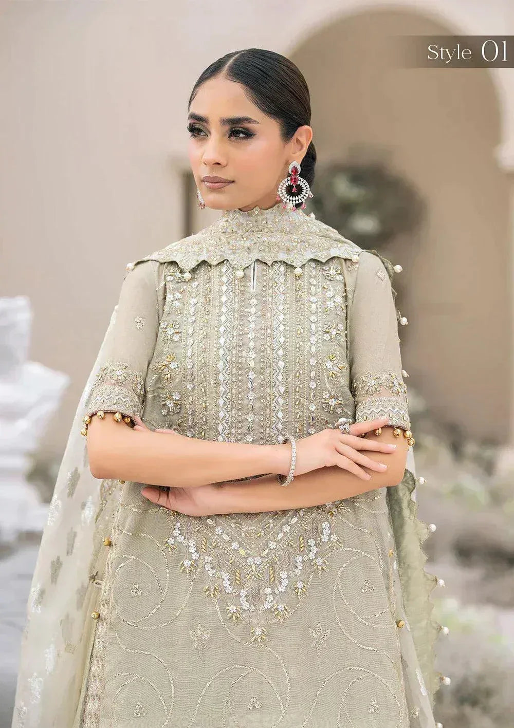 Aik Atelier | Wedding Festive 23 | 04 - Aqsa Fabrics