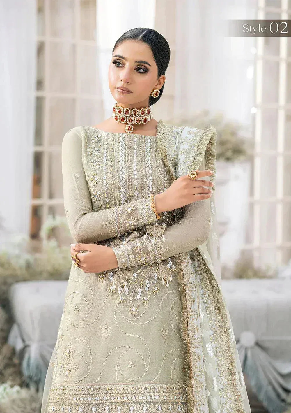 Aik Atelier | Wedding Festive 23 | 04 - Aqsa Fabrics