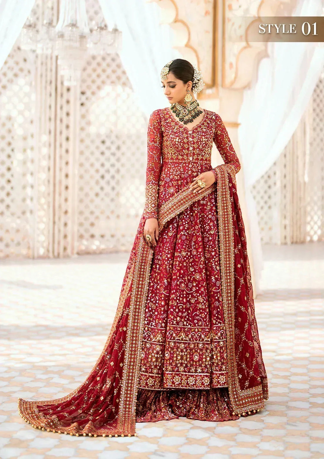 Aik Atelier | Wedding Festive 24 | 01 - Aqsa Fabrics