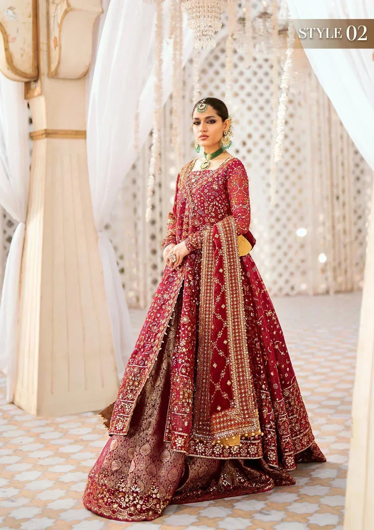 Aik Atelier | Wedding Festive 24 | 01 - Aqsa Fabrics