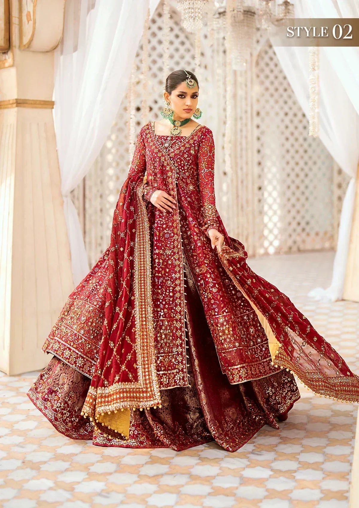 Aik Atelier | Wedding Festive 24 | 01 - Aqsa Fabrics