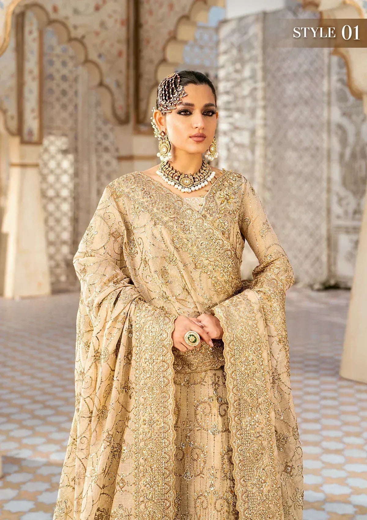Aik Atelier | Wedding Festive 24 | 02 - Aqsa Fabrics