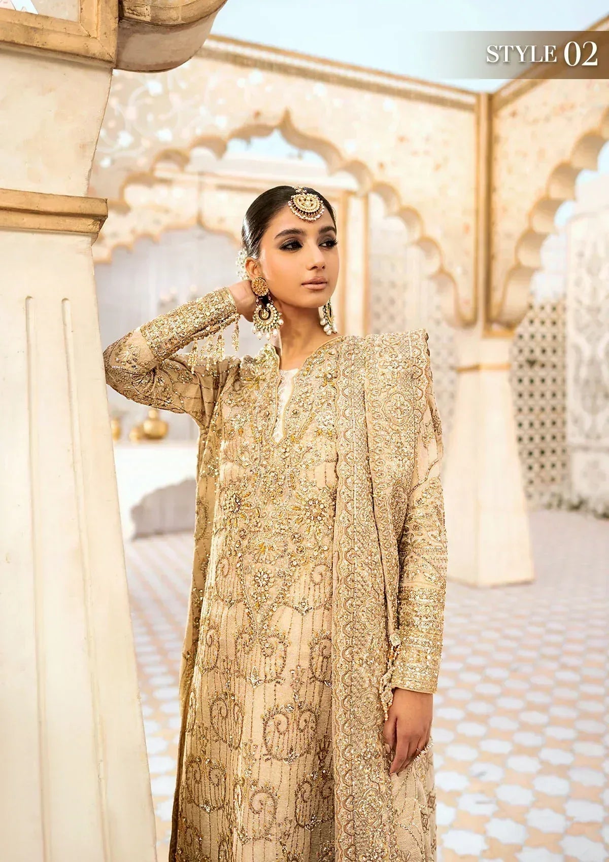 Aik Atelier | Wedding Festive 24 | 02 - Aqsa Fabrics