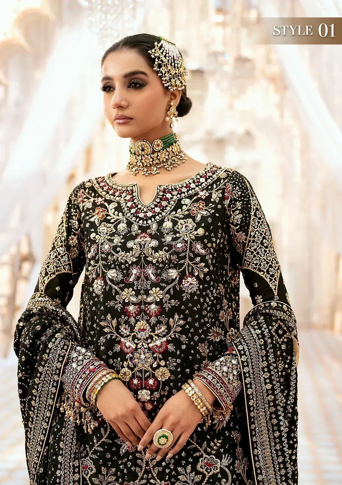 Aik Atelier | Wedding Festive 24 | 04 - Aqsa Fabrics