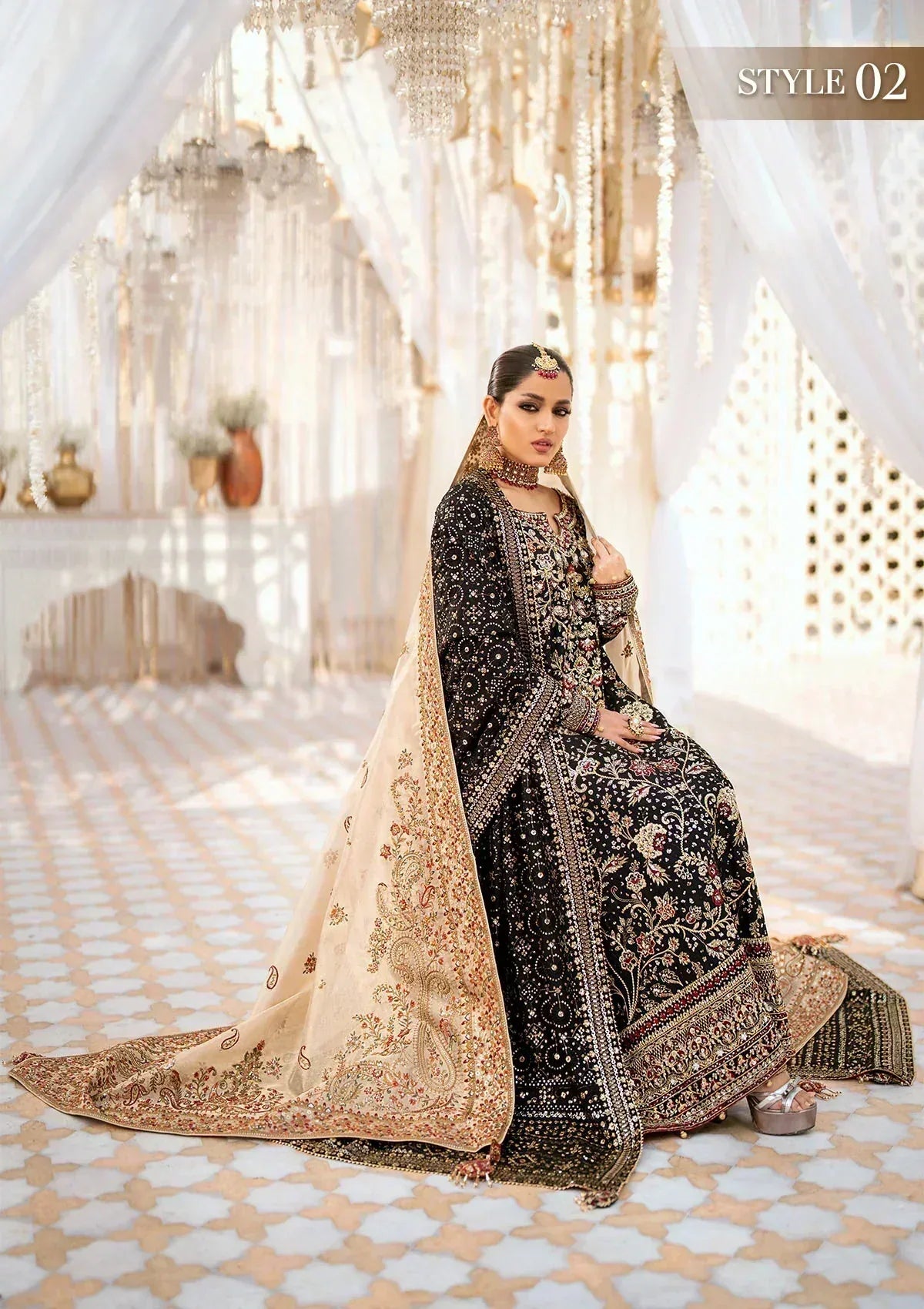 Aik Atelier | Wedding Festive 24 | 04 - Aqsa Fabrics