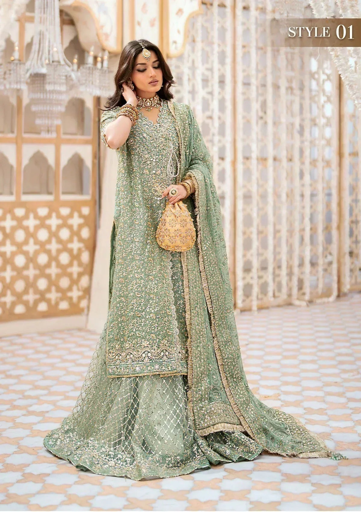 Aik Atelier | Wedding Festive 24 | 05 - Aqsa Fabrics