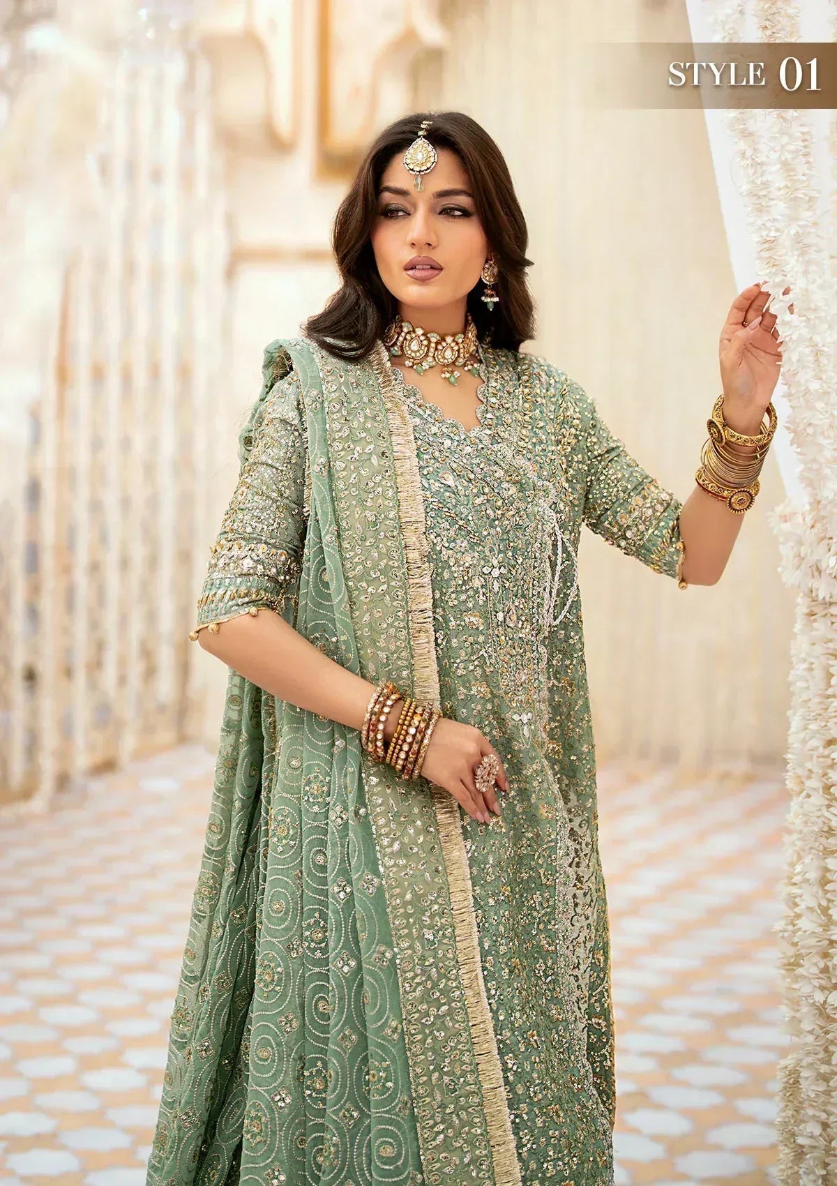 Aik Atelier | Wedding Festive 24 | 05 - Aqsa Fabrics
