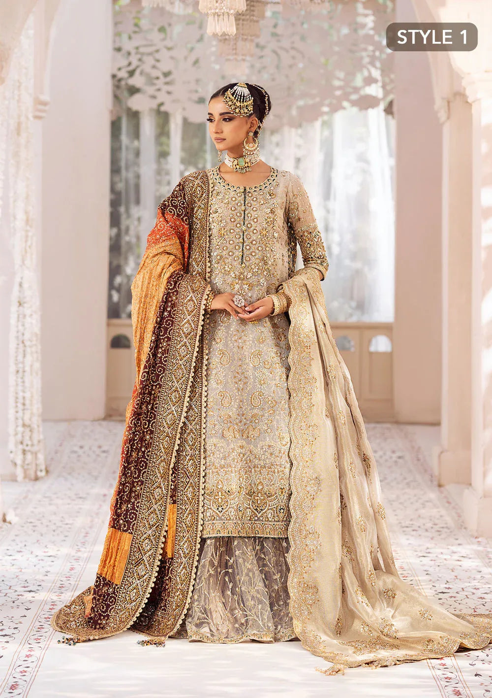 Aik Atelier | Wedding Festive 24 | LOOK 01 - Aqsa Fabrics