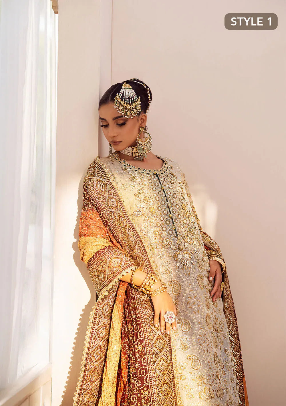 Aik Atelier | Wedding Festive 24 | LOOK 01 - Aqsa Fabrics