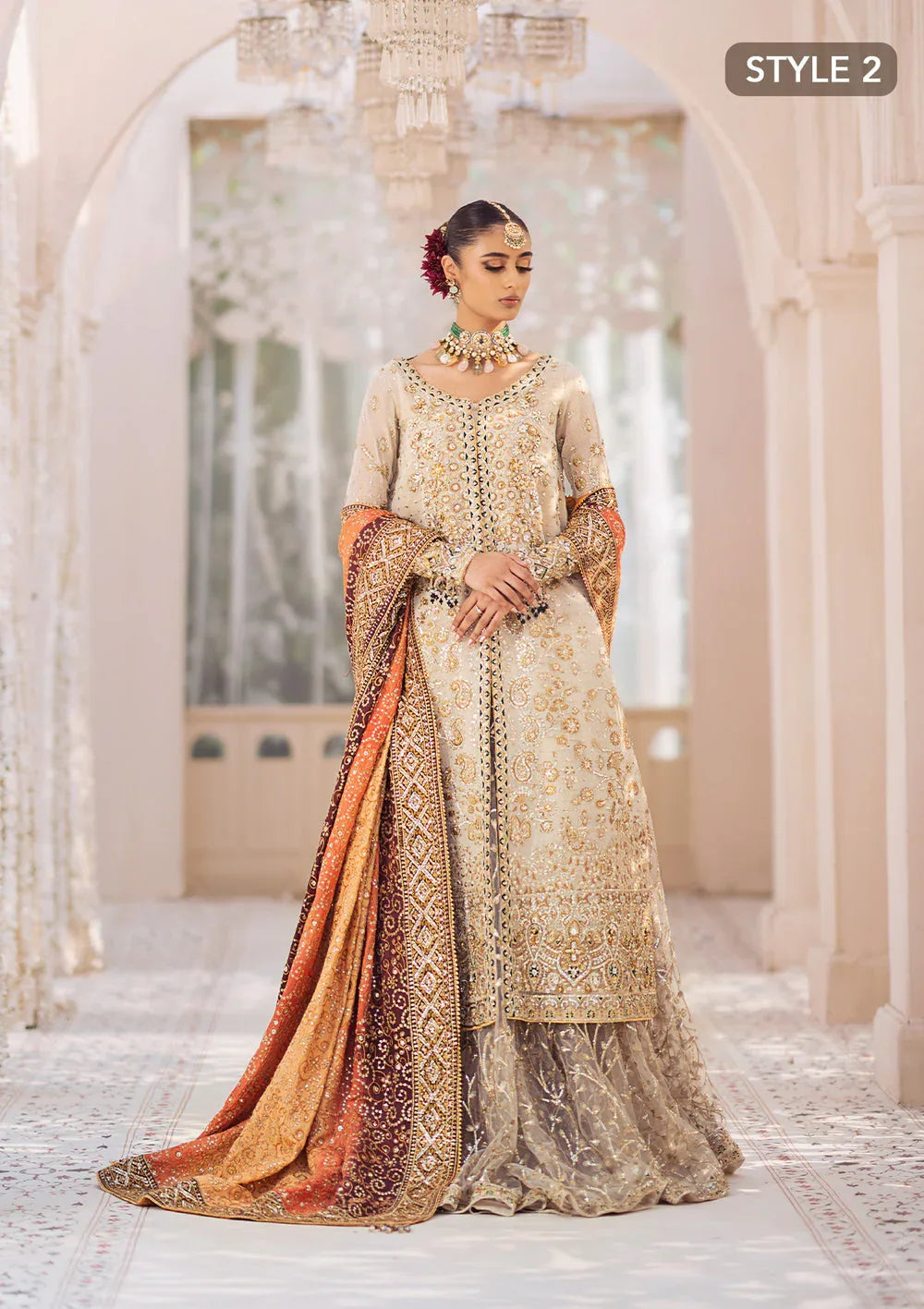 Aik Atelier | Wedding Festive 24 | LOOK 01 - Aqsa Fabrics