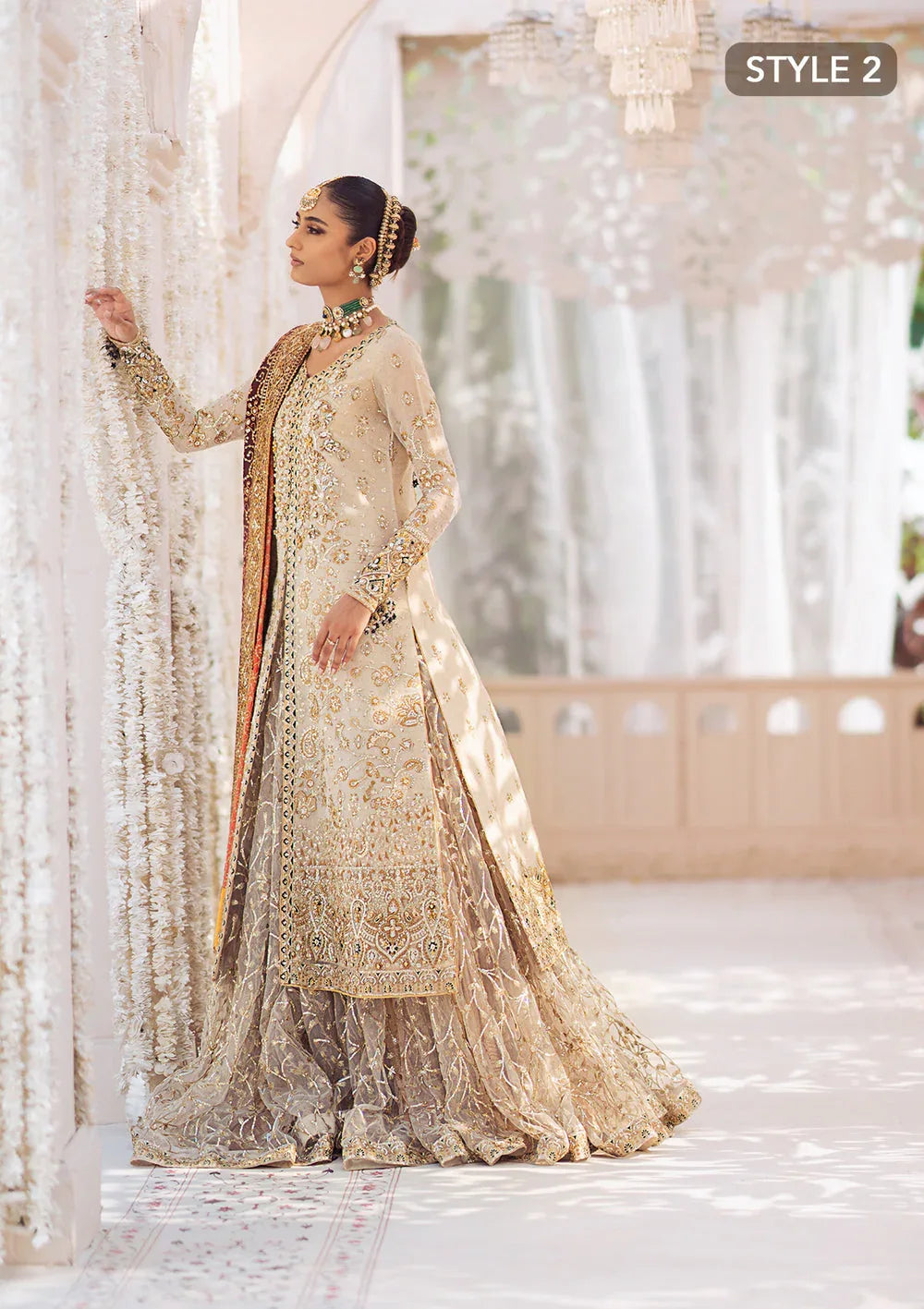 Aik Atelier | Wedding Festive 24 | LOOK 01 - Aqsa Fabrics