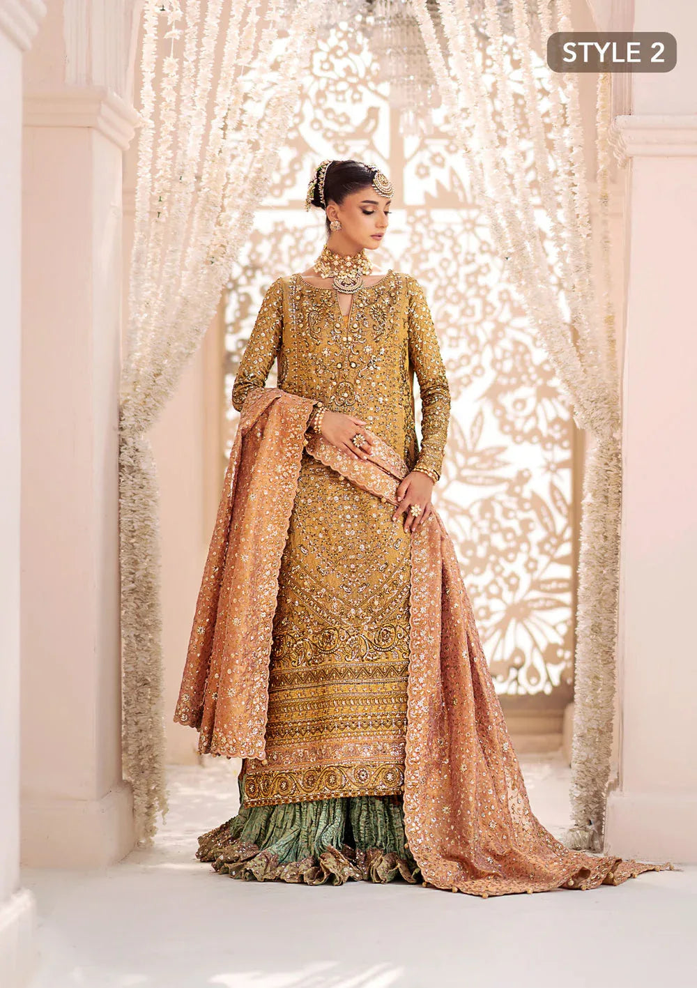 Aik Atelier | Wedding Festive 24 | LOOK 02 - Aqsa Fabrics