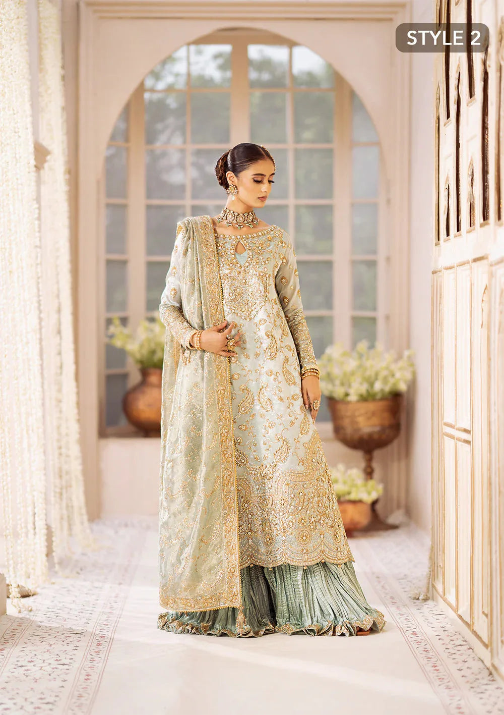 Aik Atelier | Wedding Festive 24 | LOOK 03 - Aqsa Fabrics