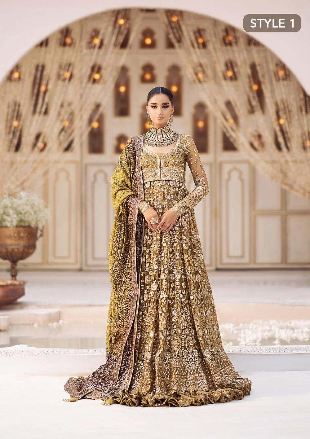 Aik Atelier | Wedding Festive 24 | LOOK 04 - Aqsa Fabrics