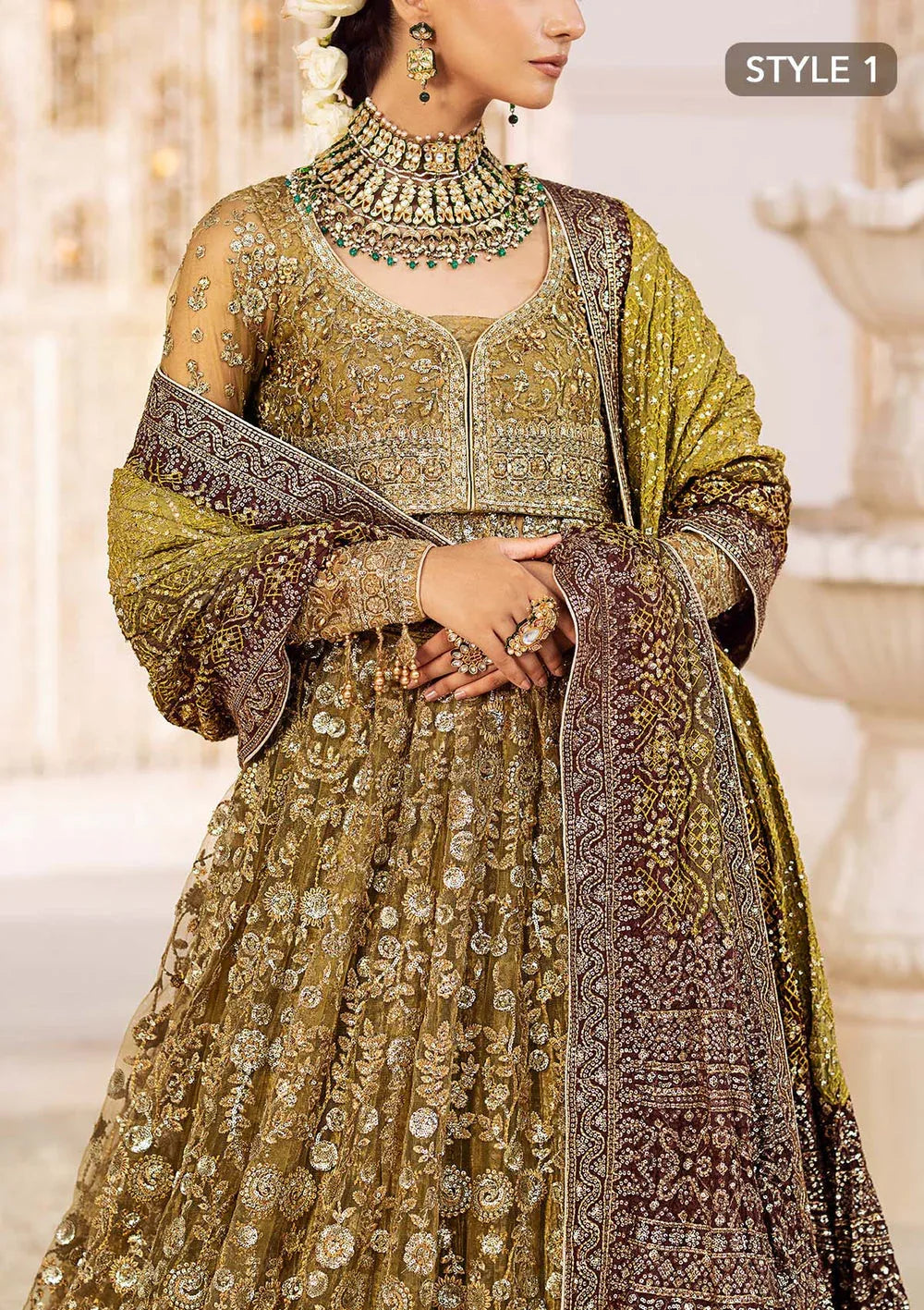 Aik Atelier | Wedding Festive 24 | LOOK 04 - Aqsa Fabrics