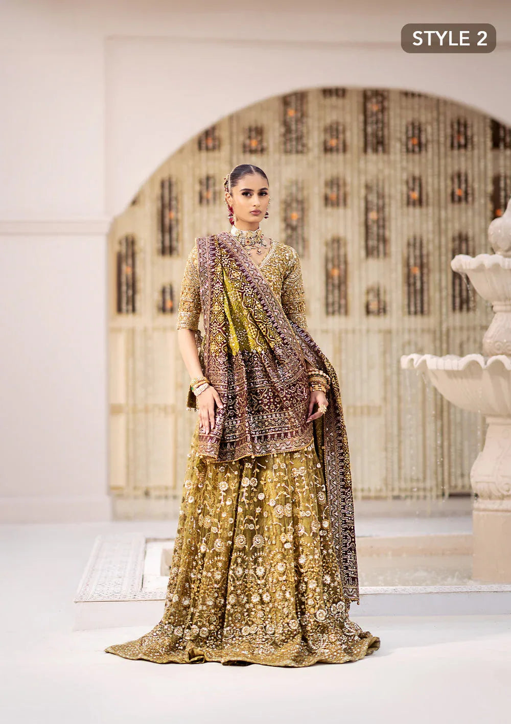 Aik Atelier | Wedding Festive 24 | LOOK 04 - Aqsa Fabrics