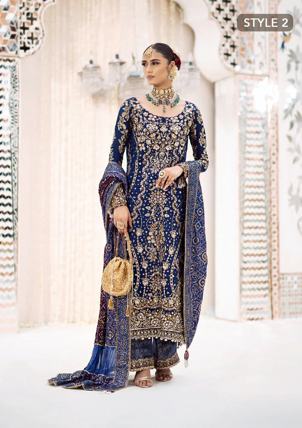 Aik Atelier | Wedding Festive 24 | LOOK 05 - Aqsa Fabrics