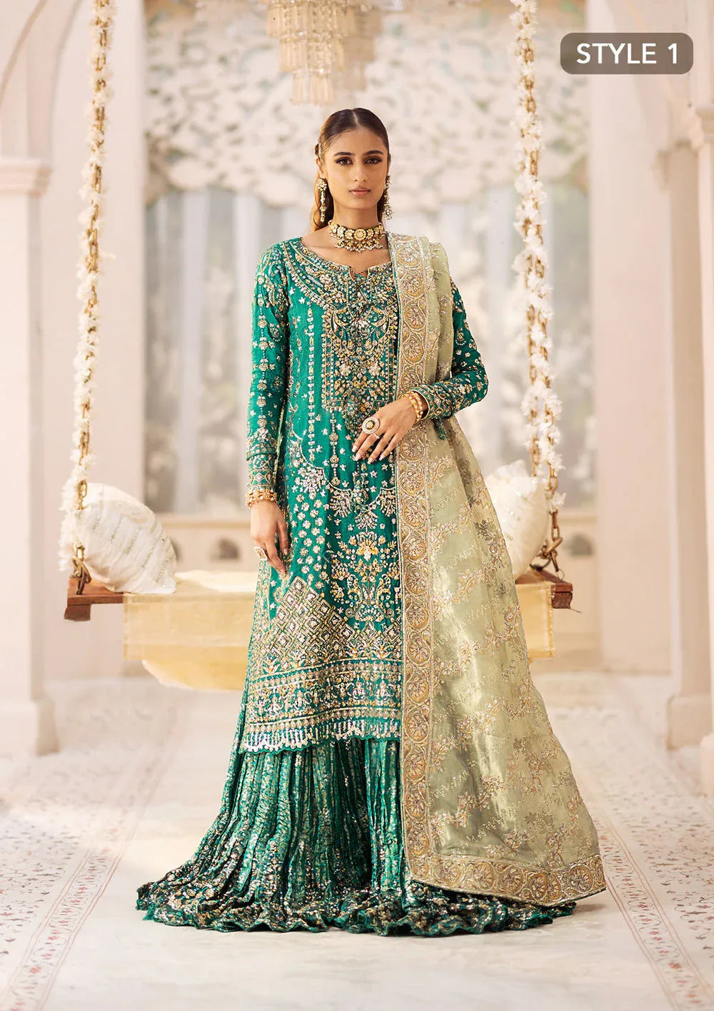 Aik Atelier | Wedding Festive 24 | LOOK 09 - Aqsa Fabrics