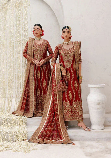 Aik Atelier | Wedding Festive 25 | WEDDING FESTIVE â'25 VOL. 2 - LOOK 01 - Aqsa Fabrics