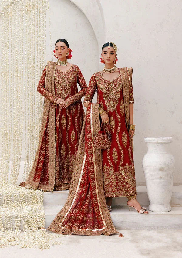 Aik Atelier | Wedding Festive 25 | WEDDING FESTIVE â'25 VOL. 2 - LOOK 01 - Aqsa Fabrics