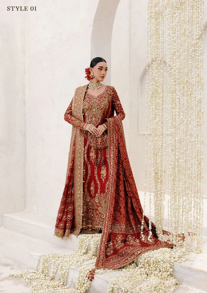 Aik Atelier | Wedding Festive 25 | WEDDING FESTIVE â'25 VOL. 2 - LOOK 01 - Aqsa Fabrics