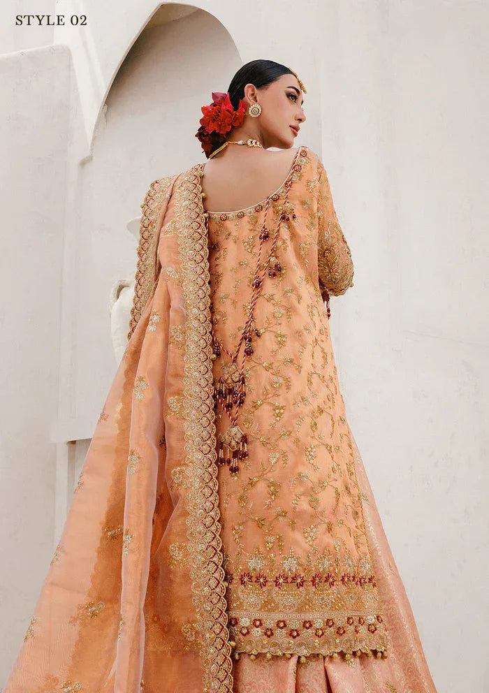 Aik Atelier | Wedding Festive 25 | WEDDING FESTIVE â'25 VOL. 2 - LOOK 02 - Aqsa Fabrics